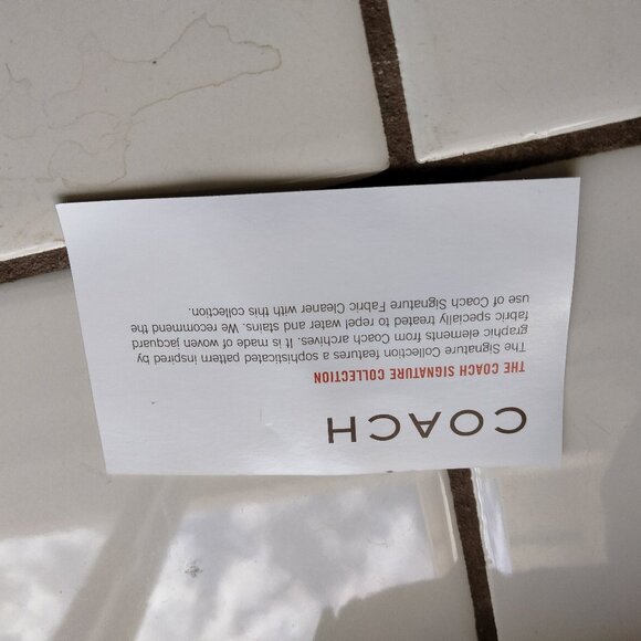 COACH Makeup Beauty Case Monogram 40026 BKHCH NOSWT - Picture 8 of 9